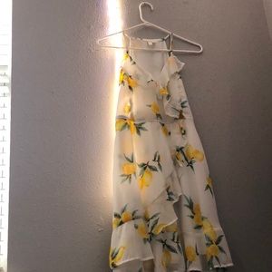 A haphazard dress, used only once.